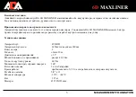 Preview for 3 page of ADA INSTRUMENTS 6D MAXLINER Operating Manual