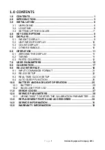 Preview for 3 page of Adam Equipment GBC 130a User Manual