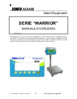 Preview for 78 page of Adam Equipment Warrior Series User Manual