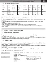 Preview for 3 page of Adam Pumps E 115 Use And Maintenance Manual