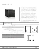 Preview for 4 page of Adamson Metrix Sub-i Information Booklet