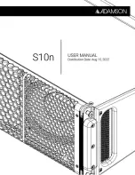 Adamson S10n User Manual preview