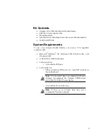 Preview for 9 page of Adaptec 2126800 - Media Reader 7500 User Manual