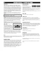 Preview for 4 page of Adastra 900 SERIES Operation Manual