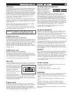 Preview for 5 page of Adastra 900 SERIES Operation Manual