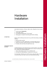 Preview for 15 page of ADB P.DGA4001N Hardware User Manual