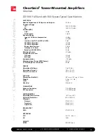 Preview for 6 page of ADC CG-1900/800-DB-FB-DIN Specification Sheet