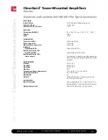 Preview for 10 page of ADC CG-1900/800-DB-FB-DIN Specification Sheet