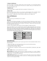 Preview for 4 page of ADC DIAGNOSTIX 952 Use, Care & Maintenance