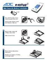 Preview for 1 page of ADC e-sphyg 3 Installation