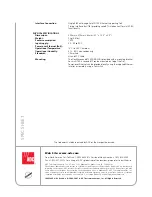 Preview for 4 page of ADC FlexWave nanoBTS Specification Sheet