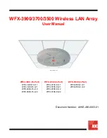 ADC WFX-3500-4 L31 User Manual preview