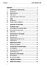 Preview for 4 page of Addi-Data APCI-1648 Technical Description