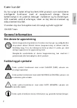 Preview for 2 page of ADE Alessa 1820-1 Operating Instructions Manual