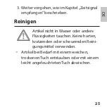 Preview for 25 page of ADE C K 1714 Operating Instructions Manual