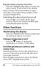 Preview for 40 page of ADE CK 1703 Operating Instructions Manual