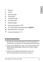 Preview for 9 page of ADE CK 1803 Operating Instructions Manual