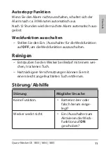 Preview for 11 page of ADE CK 1803 Operating Instructions Manual