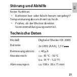 Preview for 21 page of ADE CK 2000 Operating Manual