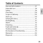 Preview for 23 page of ADE CK 2008 Operating Manual