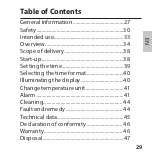 Preview for 29 page of ADE CK 2134 Operating Manual