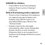 Preview for 31 page of ADE CK 2134 Operating Manual