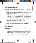 Preview for 7 page of ADE KW 1600 Quick Manual