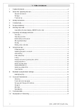 Preview for 2 page of ADE LW300 Series Operating Manual