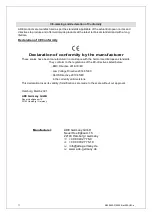 Preview for 12 page of ADE M400660 Operating Manual