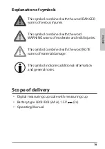 Preview for 19 page of ADE Rebecca KE 1824 Operating Instructions Manual