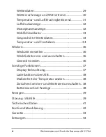 Preview for 4 page of ADE WS 1704 Operating Instructions Manual