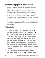 Preview for 6 page of ADE WS 1704 Operating Instructions Manual