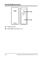 Preview for 16 page of ADE WS 1704 Operating Instructions Manual