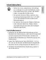 Preview for 17 page of ADE WS 1704 Operating Instructions Manual