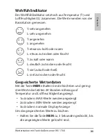 Preview for 33 page of ADE WS 1704 Operating Instructions Manual