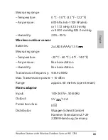 Preview for 85 page of ADE WS 1704 Operating Instructions Manual