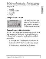 Preview for 17 page of ADE WS 1815 Operating Instructions Manual