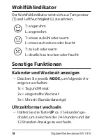 Preview for 18 page of ADE WS 1815 Operating Instructions Manual