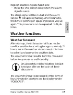 Preview for 37 page of ADE WS 1815 Operating Instructions Manual