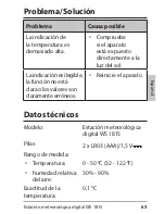 Preview for 63 page of ADE WS 1815 Operating Instructions Manual