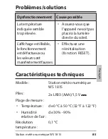 Preview for 85 page of ADE WS 1815 Operating Instructions Manual