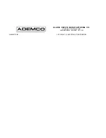 Preview for 37 page of ADEMCO 4110XMP Installation Instructions Manual