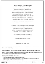 Preview for 2 page of adeptus 78101 Assembly Instructions Manual