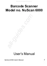 Adesso NuScan 6000 User Manual preview