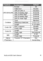 Preview for 4 page of Adesso NuScan 6000 User Manual