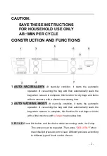 Preview for 4 page of Adexa VS5490 Instructions Manual