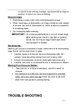 Preview for 13 page of Adexa VS5490 Instructions Manual