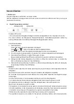 Preview for 8 page of Adexa XC-218L Operation Instructions Manual