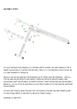 Preview for 5 page of Adidas Performance ADBE-10231 Assembly Manual