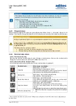 Preview for 16 page of aditec MIC 900 User Manual